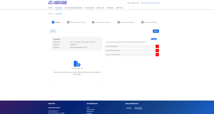 Optimate: Schnelle und prozesssichere Auf- träge über den Webshop